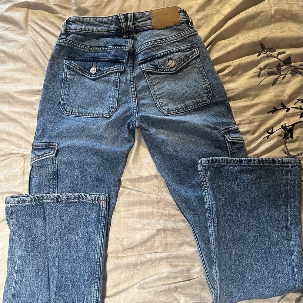 Aeropostale Women's Blue Boot Cut Jeans
